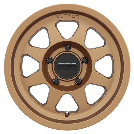 Method MR701 17x8.5 0mm Offset 5x5.5 108mm CB Method Bronze Wheel