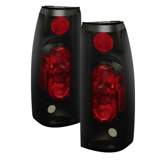 Spyder Chevy C/K Series 1500 88-98/GMC Sierra 88-98 G2 Euro Tail Lights Blk Smke ALT-YD-CCK88G2-BSM