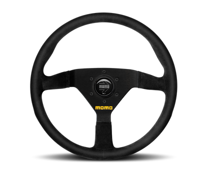 Momo MOD78 Steering Wheel 320 mm - Black Leather/Black Spokes