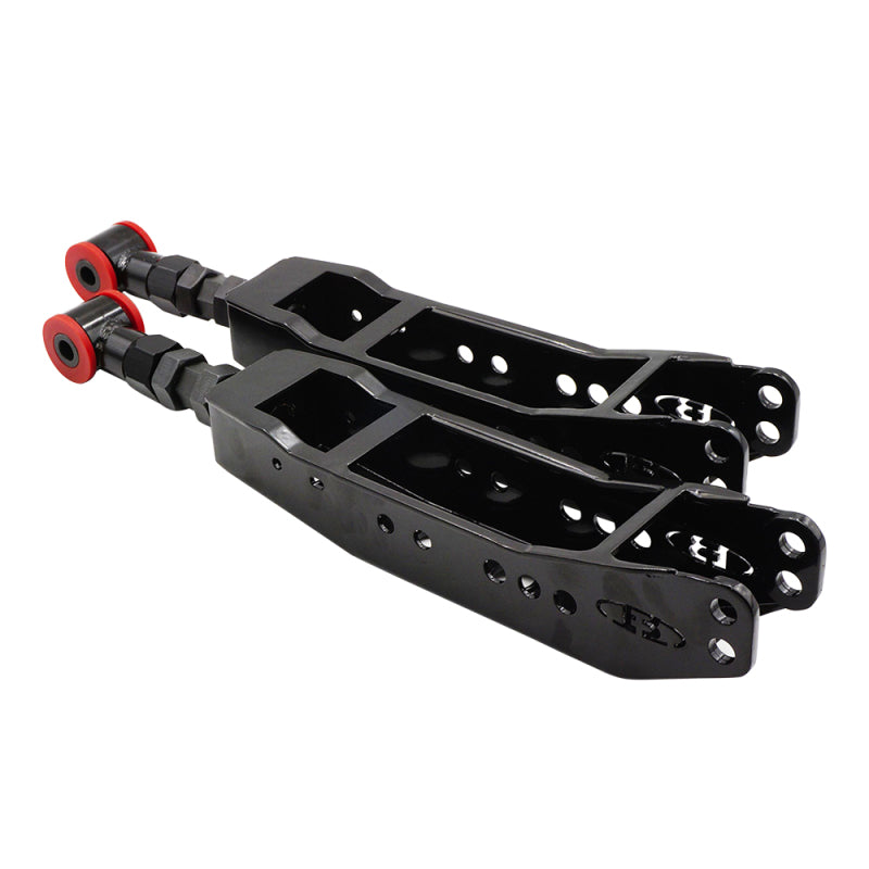 BLOX Racing Rear Lower Control Arms - Black (2013+ Subaru BRZ/Toyota 86 / 2008+ Subaru WRX/STI)