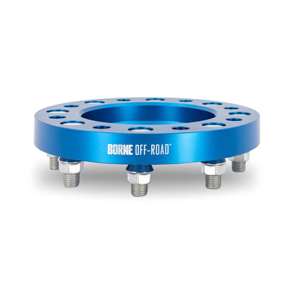 Mishimoto Borne Off-Road Wheel Spacers - 8X170 - 125 - 32mm - M14 - Blue