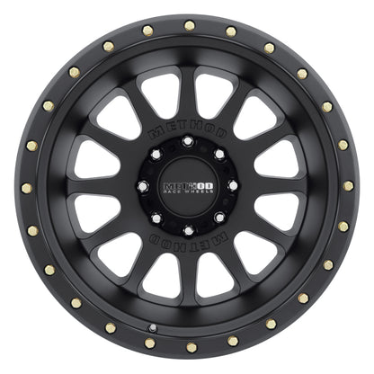 Method MR605 NV 20x10 -24mm Offset 8x170 124.9mm CB Matte Black Wheel