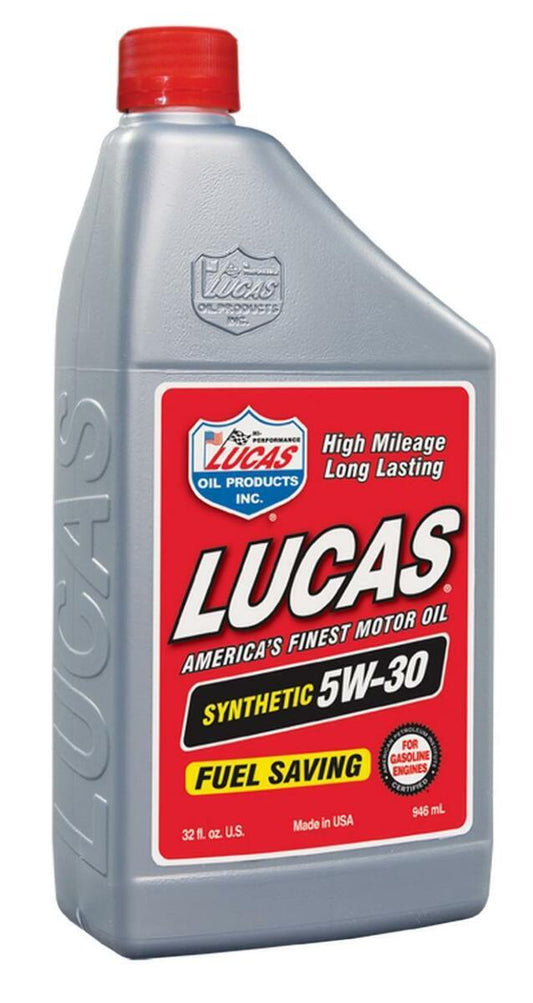 Lucas Oil Products Synthetic SAE 5W-30 Motor Oil Part No. 10049