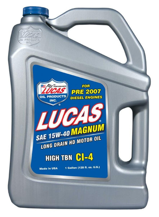 Lucas Oil Products SAE 15W-40 Magnum Motor Oil Part No. 10076