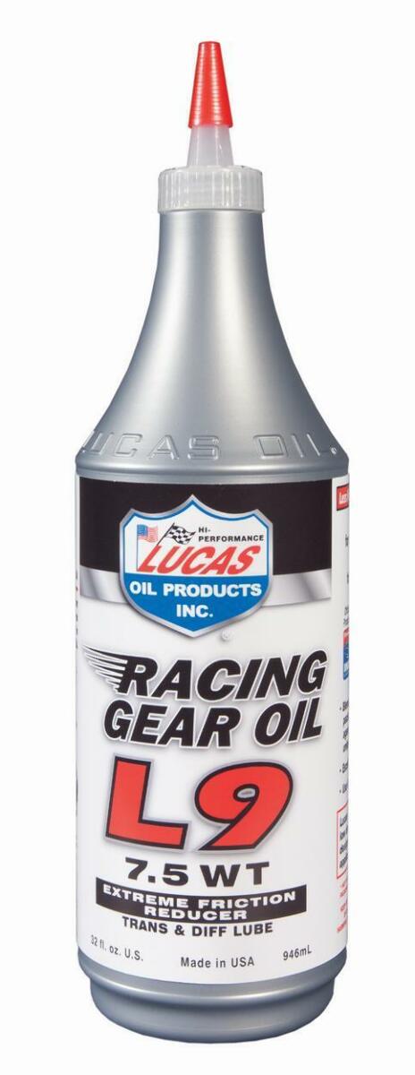 Lucas Oil Products L9 Racing Gear Oil Part No. 10456