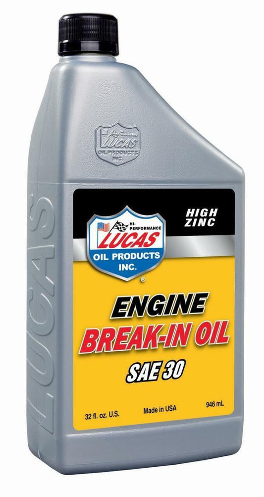 Lucas Oil Products SAE 30wt Break-in Oil Part No. 10630