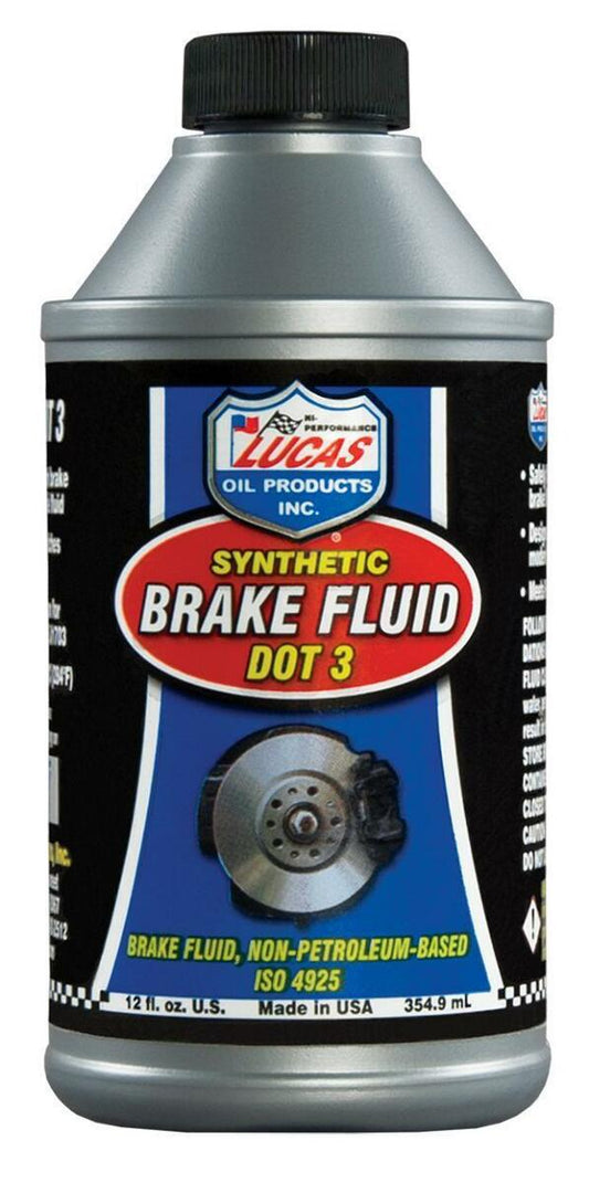 Lucas Oil Products Lucas DOT 3 Brake Fluid Part No. 10825