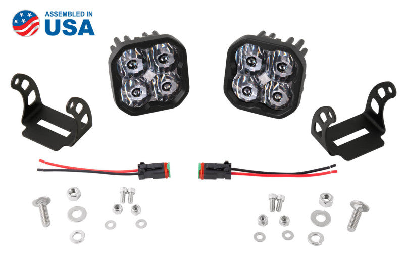 Diode Dynamics SS3 Max ABL - White SAE Fog Standard (Pair)