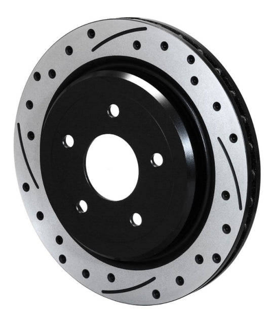 Wilwood Rotor-Rear-SRP-C5/C6 Vette-LH-BLK 12.00 x 1.03 - 5 x 4.75in