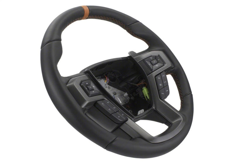 Ford Racing 2015-2017 F-150 Raptor Performance Steering Wheel Kit - Orange Sightline