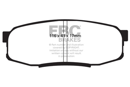 EBC Brakes Bluestuff Street and Track Day Brake Pads