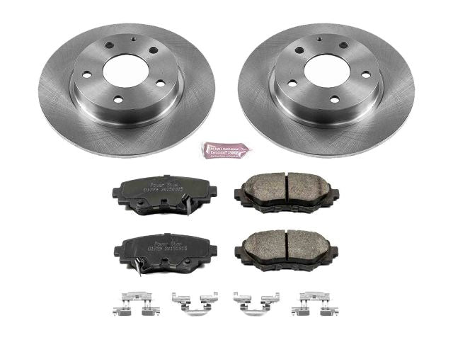 Power Stop 14-16 Mazda 3 Rear Autospecialty Brake Kit