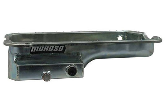Moroso Honda 2.2/2.3L H Series Road Race Baffled Extra Capacity Steel Oil Pan