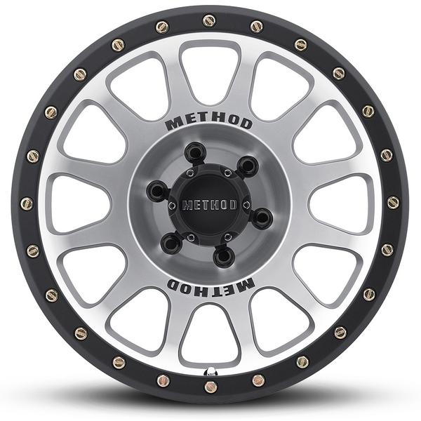 Method MR305 NV 17x8.5 0mm Offset 6x135 94mm CB Machined/Black Street Loc Wheel