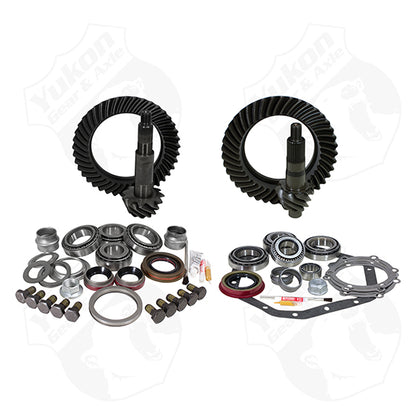 Yukon Gear & Install Kit Package for Standard Rotation Dana 60 & 88 & Down GM 14T 5.38 Ratio