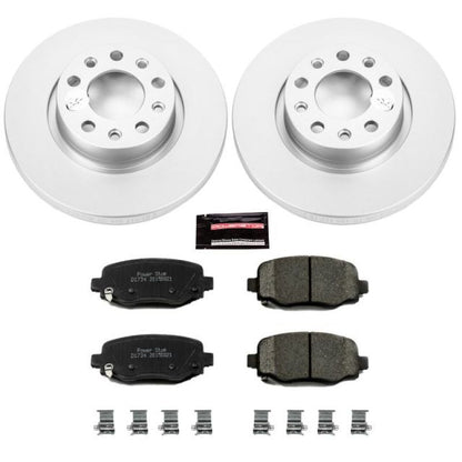 Power Stop 15-17 Chrysler 200 Rear Z17 Evolution Geomet Coated Brake Kit