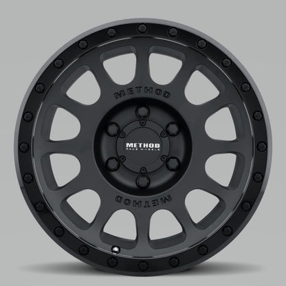 Method MR305 NV 17x8.5 0mm Offset 6x5.5 108mm CB Gloss/Matte Black Wheel