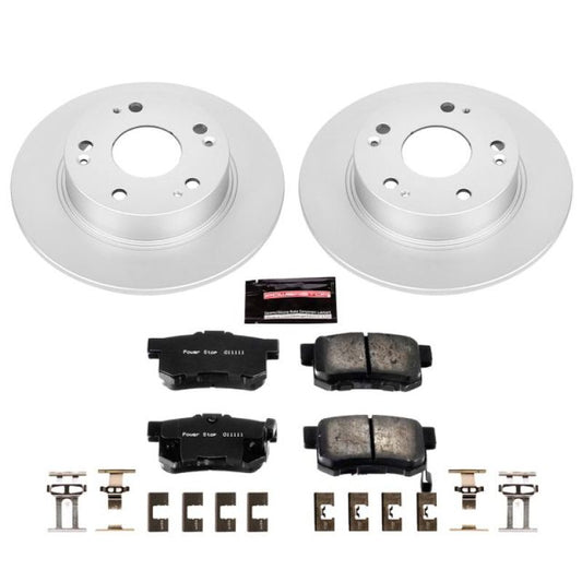 Power Stop 04-08 Acura TSX Rear Z17 Evolution Geomet Coated Brake Kit