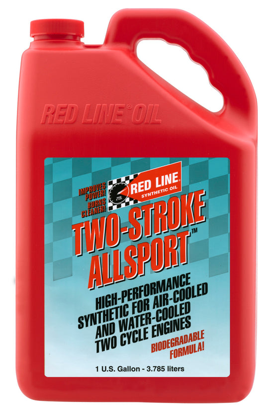 Red Line Two-Stroke AllSport Oil 1 Gallon - Case of 4