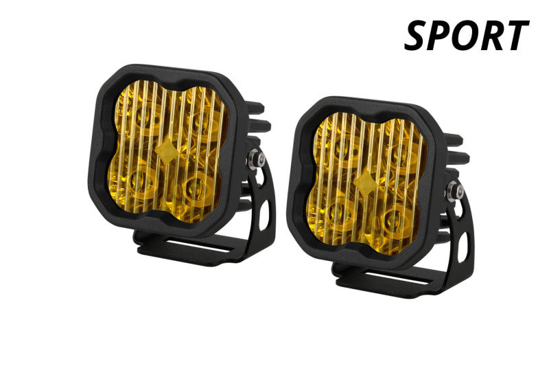 Diode Dynamics SS3 LED Pod Sport - Yellow Combo Standard (Pair)