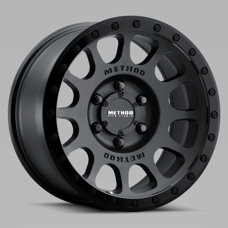 Method MR305 NV 17x8.5 0mm Offset 6x5.5 108mm CB Gloss/Matte Black Wheel