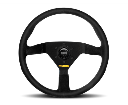 Momo MOD78 Steering Wheel 350 mm -  Black Suede/Black Spokes