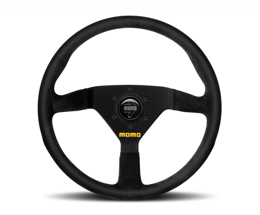 Momo MOD78 Steering Wheel 320 mm - Black Leather/Black Spokes