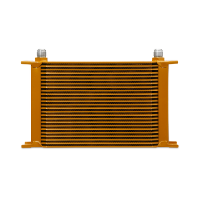 Mishimoto Universal 25-Row Oil Cooler - Gold